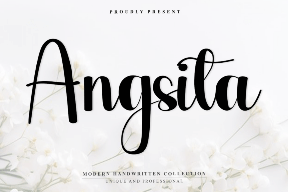 Angsita Typeface: Elevating Digital Brand Identity