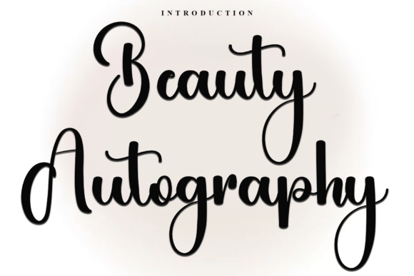 Beauty Autography: The Typeface That Elevates Campaign Visuals