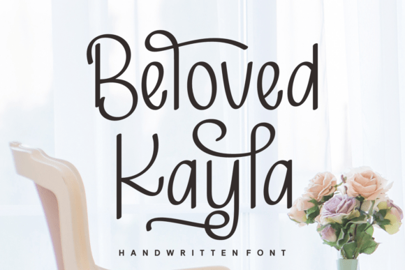 Beloved Kayla: A Modern Script Font Review for Brand Designers