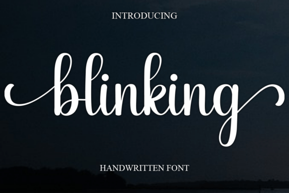 Blinking Typeface Review: Elevating Editorial Design with Graceful Handwritten Style