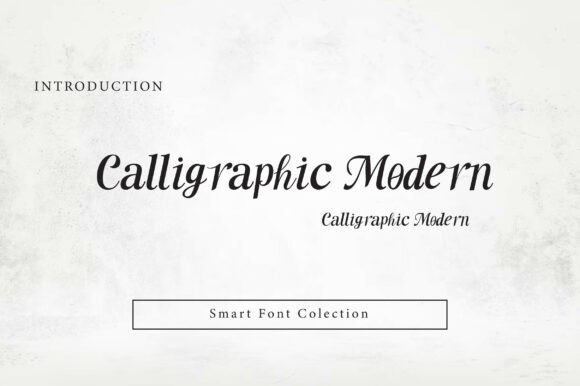 Calligraphic Modern Typeface: Elevate Your Brand’s Visual Voice
