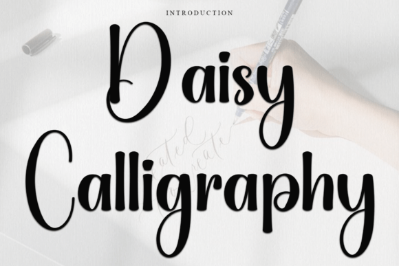 Daisy Calligraphy: A Script Font for Clearer Campaign Messaging