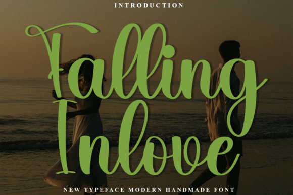 Falling Inlove: A Festive Typeface for Holiday Branding Projects