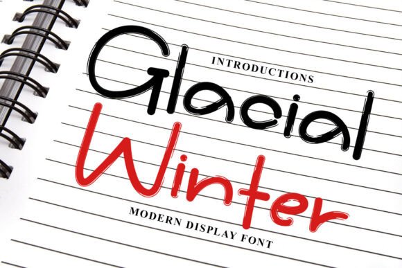 Glacial Winter Typeface: Elevate Your Brand Identity