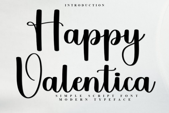 Happy Valentica: A Whimsical Script Font for Festive Editorial Design