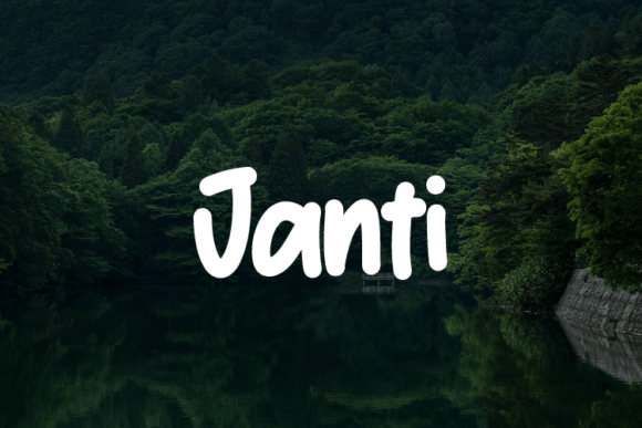 Janti Typeface: Elevating Campaign Visuals with Modern Elegance