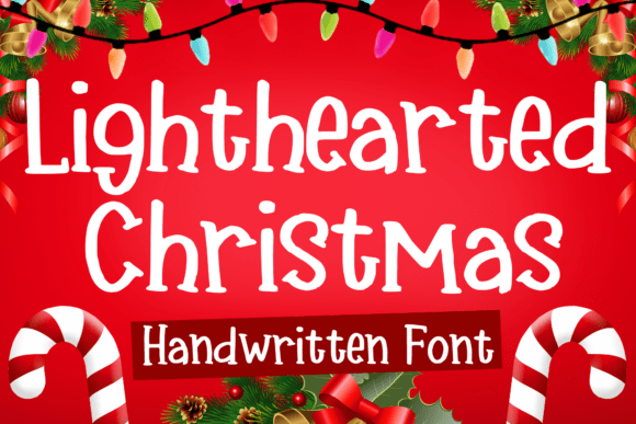 Lighthearted Christmas: A Script Amp Typeface for Festive Campaigns