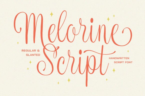 Melorinescript: The Elegant Handwritten Typeface for Modern Web Design