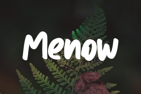 Menow Typeface Review: Elevating Editorial Design with Modern Script Elegance