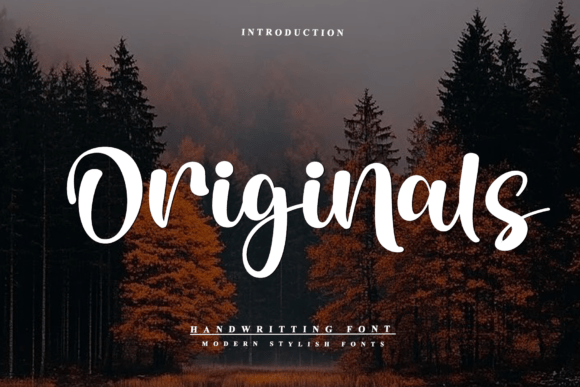 Originals Font Review: A Modern Script for Authentic Brand Identity