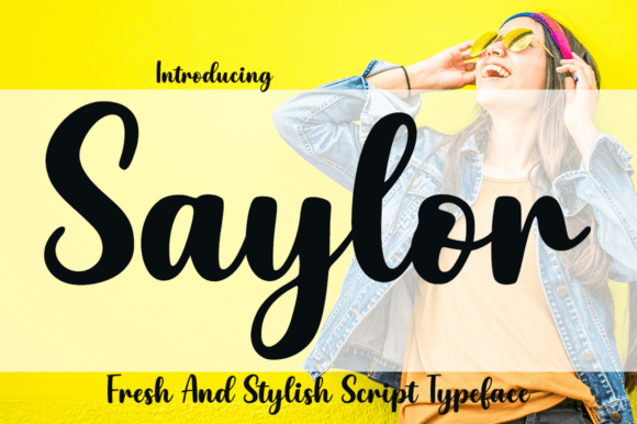 Saylor Font Review: A Modern Script for Elegant Brand Identity