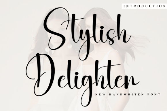 Stylish Delighter: A Script Font for Editorial Elegance