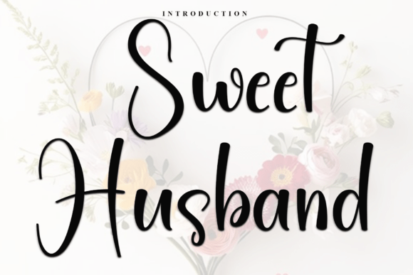 Sweet Husband: A Festive Script Font for Holiday Branding