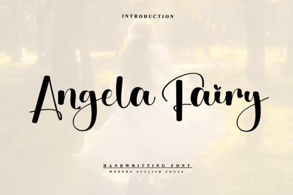 Upgrade Your Brand Identity with the Angela Fairy Typeface