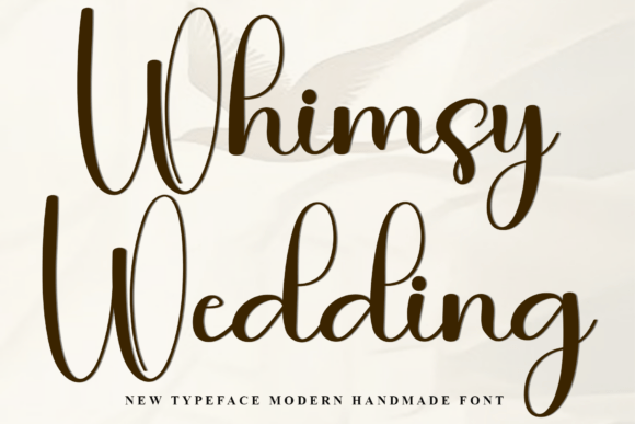 Whimsy Wedding Typeface: A Designer’s Take on Warm Brand Identity