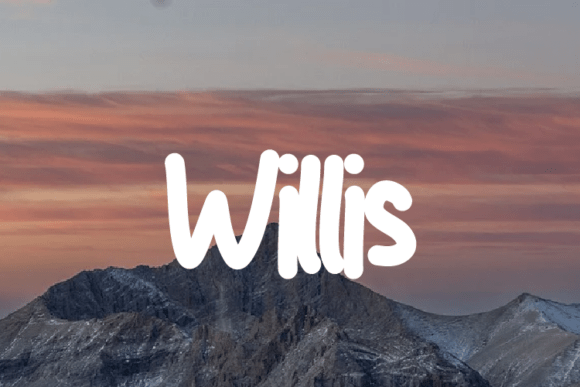 Willis Typeface: A Modern Script for Handmade Labels and Printables